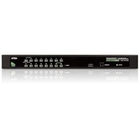 CS1316 von Aten ist ein Rack KVM-Switch mit 16 Ports für USB, PS/2 und VGA.