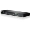 CS1716i - Aten KVM-Switch over IP 16 Port USB PS/2 VGA-Grafik VS1716i von Aten ist ein KVM over IP-Switch mit 16 Ports für PS/2, USB und VGA.