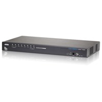 CS1798 von Aten ist ein Rack KVM-Switch mit 8 USB- und HDMI-Ports.