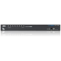 CS1798 von Aten ist ein Rack KVM-Switch mit 8 USB- und HDMI-Ports.