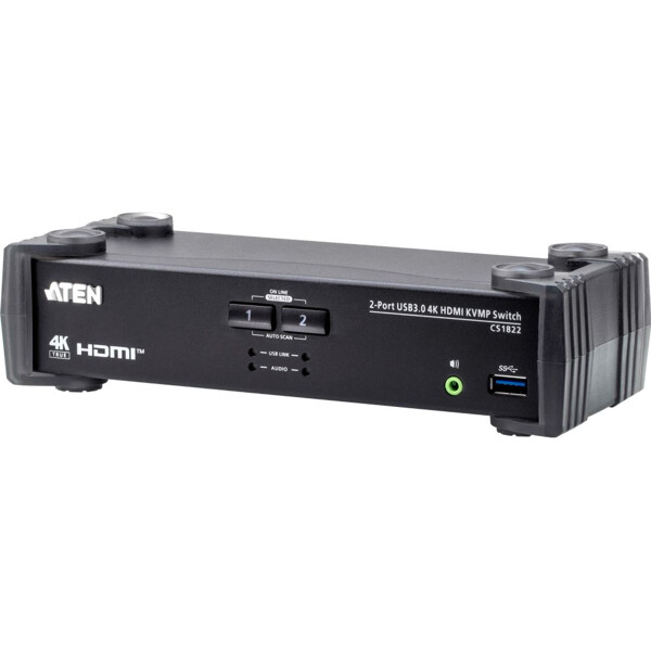 CS1822 Aten 2-Port HDMI KVM Switch mit USB 3.1 Ports