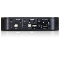 CS1944 von Aten ist ein 4 Port KVMP-Switch mit Mini DisplayPort-Grafik- und Tonübertragung mit USB-Hub.