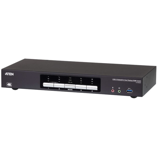 CS1944DP Aten DisplayPort KVM Switch mit USB 3.0, 4K und Dual Head