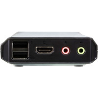 CS22H 2-Port USB HDMI KVM Switch mit einem Remote Port Selektor von Aten Front