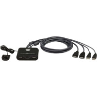 CS22HF FHD HDMI Kabel KVM Switch für das Steuern von 2x Computern von ATEN