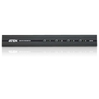 CS74D - USB-KVM-Switch von Aten mit 4 Ports für DVI-Grafik- & Tonübertragung.