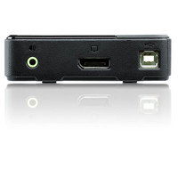 PC Port 1 des CS782DP 4K DisplayPort und USB Desktop KVM Switches von Aten.