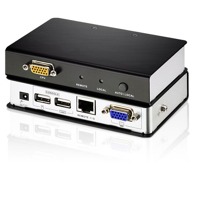 KA7171 von Aten ist ein USB-PS/2-KVM-Adapter mit lokalem USB/VGA-Anschluss zur Verbindung mit KVM-Switches.