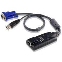 KA9170 von Aten ist ein VGA-auf-KVM-Adapterkabel mit USB-Steckern.