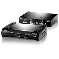 KE6940 von Aten ist ein KVM over IP Extender für DVI mit Dual View.