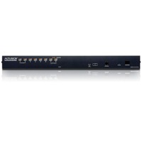 KH1508Ai von Aten ist ein KVM over IP-Switch mit 8 Ports und 19-Zoll Rack-Mount.