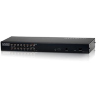 KH1516Ai von Aten ist ein KVM over IP-Switch mit 16 Ports.