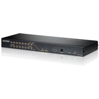 KH2516A von Aten ist ein Matrix KVM-Switch für 2 Konsolen mit 16 Ports.