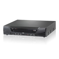 KN4164V KVM over IP Switch von Aten mit 64 Ports, 1 lokalem und 4 externen Nutzerzugriffen.