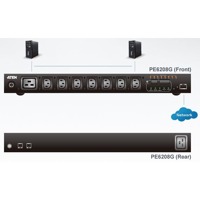 Diagramm zur Anwendung der PE6208 PDU von Aten.