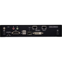 RCMDVI00AT DVI-I Einzelbildschirm RCM KVM over IP Transmitter mit einem RJ45 Remote-Port von ATEN Back