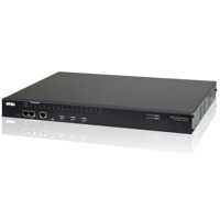 SN0132 von Aten ist ein serieller Konsolserver mit 32 Ports für Zugriff auf serielle Konsolen, Server und Netzwerkgeräte.