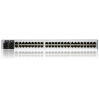 SN0148 von Aten ist ein serieller Konsolserver mit 48 Ports zum Fernzugriff auf serielle Konsolen, Server und Netzwerkgeräte.