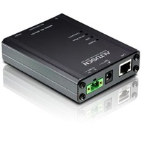 SN3101 von Aten ist eine Serial over IP-Einheit mit Unterstützung für RS-232, RS-422 und RS-485.
