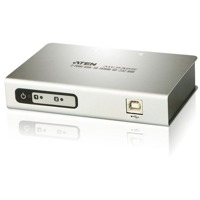 UC2322 von Aten ist ein USB-Hub und Konverter mit 2 RS-232 Ports.