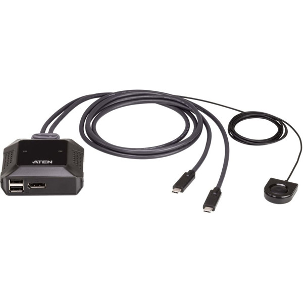 US3312 2-Port USB-C DisplayPort KVM Switch von ATEN
