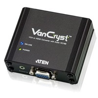 VC180 von Aten ist ein VGA auf HDMI-Signalkonverter für Audio und Video.