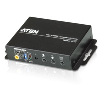 VC182 von Aten ist ein VGA auf HDMI-Konverter mit Skalierfunktion.