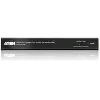 VC880 von Aten ist ein HDMI-Repeater, der Audiosignale vom HDMI-Signal trennen und separat übertragen kann.