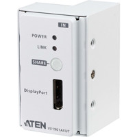 VE1901AEUT DisplayPort Transmitter mit einem PoH-fähigen HDBaseT Anschluss von Aten