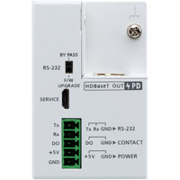 VE1901AEUT DisplayPort Transmitter mit einem PoH-fähigen HDBaseT Anschluss von Aten von hinten