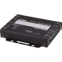 VE3912T kompakter DisplayPort, HDMI und VGA Switch mit einem HDBaseT Sender von Aten