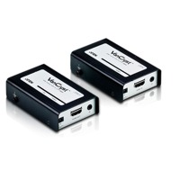 VE810 von Aten überträgt HDMI mit Audio und Signalen von Infrarot Fernbedienungen.