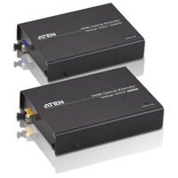 VE882 von Aten ist eine HDMI-Verlängerung mit Infrarot und RS-232 Übertragung über Glasfaser.