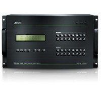 VM1600 von Aten ist ein modularer Audio und Video Matrix Switch für bis zu 16 Ein-/Ausgänge.