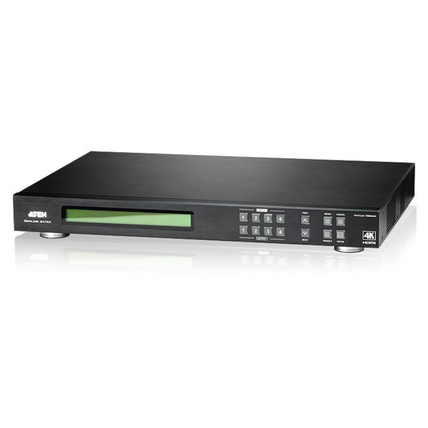 VM6404H 4K Matrix HDMI-Switcher von Aten und Scaler.