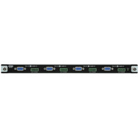 VM7104 4-Port VGA Eingabekarte mit 4x Stereo Audioeingängen für die modularen VM Matrix Switches von ATEN Front