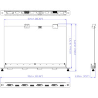 VM7604 Hot-Swap-fähiges 4-Port DVI Eingangsmodul für modulare VM Audio/Video Matrix Switches von ATEN Zeichnung