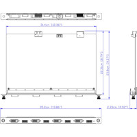 VM8604 HDCP 1.4 konformes DVI Ausgabemodul mi einem integrierten Skalierer von ATEN Zeichnung