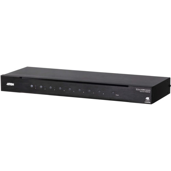 VS0801HB 8-Port HDMI Grafik Switch für True 4K (4096 x 2160 bei 60 Hz) Videoauflösungen von ATEN