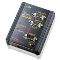 VS132 von Aten ist ein VGA Grafik-Splitter mit Signalverstärker.
