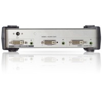VS162 von Aten ist ein DVI Grafik-Splitter mit 2 Ports für Audio und Video.