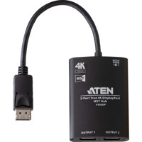 VS92DP kompakter 2-Port DisplayPort MST Hub für True 4K Videoauflösungen von ATEN von oben