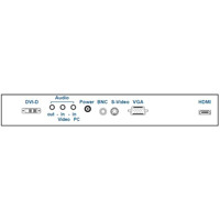 Anschlüsse des RP-X617 Ultra High Resolution Widescreen LCDs von Austin Hughes.