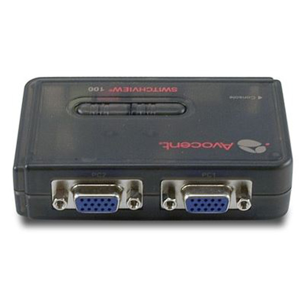 2 Port SwitchView 110 Desktop KVM Switch von Emerson Network Power (Avocent).