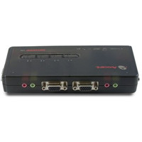 4 Port SwitchView 120 Desktop KVM Switch von Emerson Network Power (Avocent).