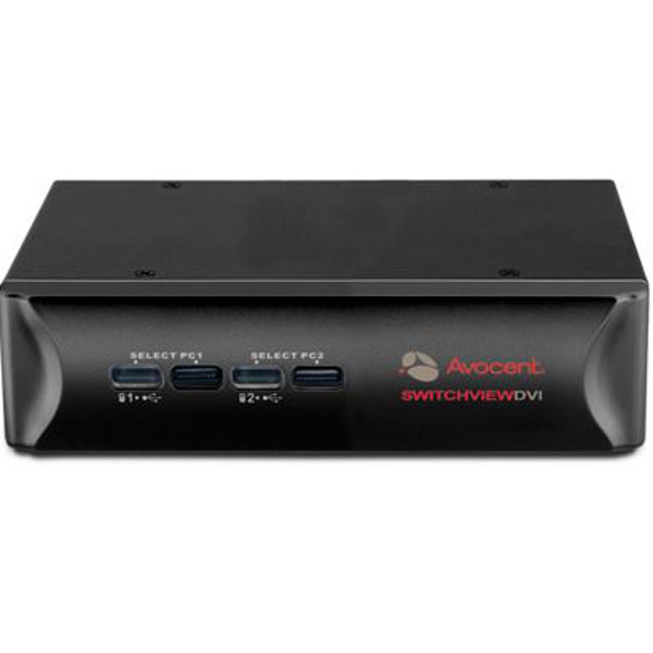 SwitchView DVI 2 Port Desktop KVM Switch von Emerson Network Power (Avocent).