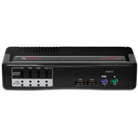 SwitchView MM1 4 Port (4SVPUA10) Desktop KVM Switch von Emerson Network Power (Avocent).