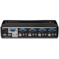 SwitchView MM2 4 Port (4SVPUA20) Desktop KVM Switch von Emerson Network Power (Avocent).