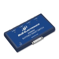 Der 232XSS von B+B SmartWorx ist ein serieller Daten Switch.