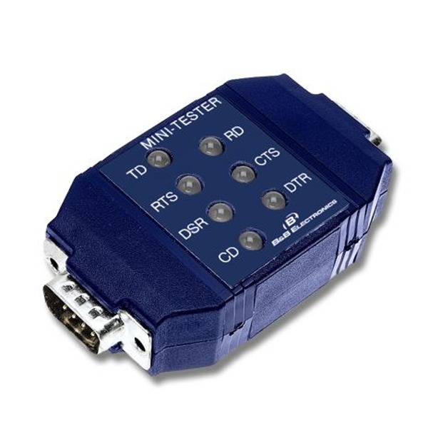 Der 9PMTT von B+B SmartWorx ist ein RS232 Mini Tester.